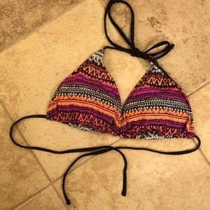 Tribal Pattern Bikini Top